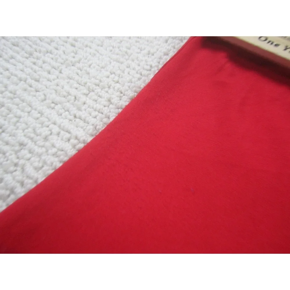 Notations Shirt Womens Medium Red Embellished Beaded Neck Sleeveless‎ Tank Top - Picture 8 of 11